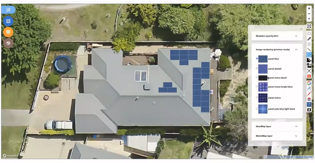 home satellite photo