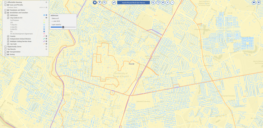 jurisdiction and location zoom map