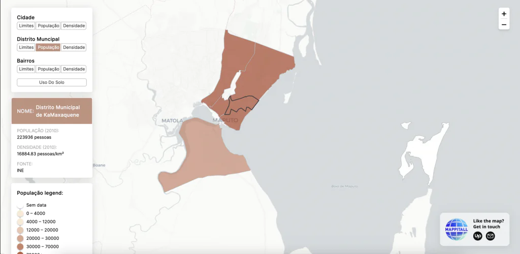 data traffic maputo district
