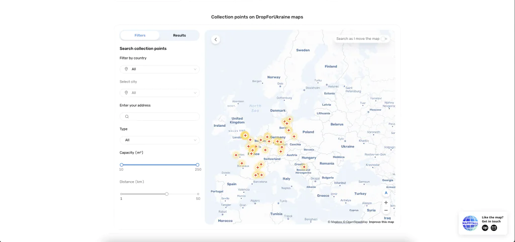 Drop for ukraine map