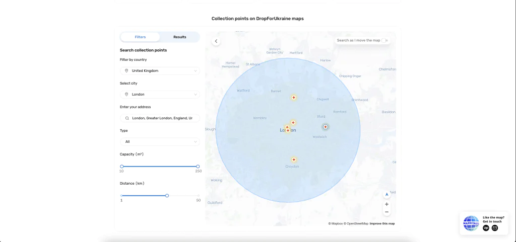 Drop for ukraine maps