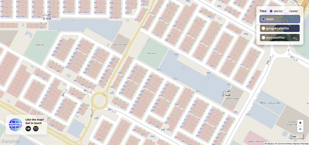 kuwait basic vector mapping