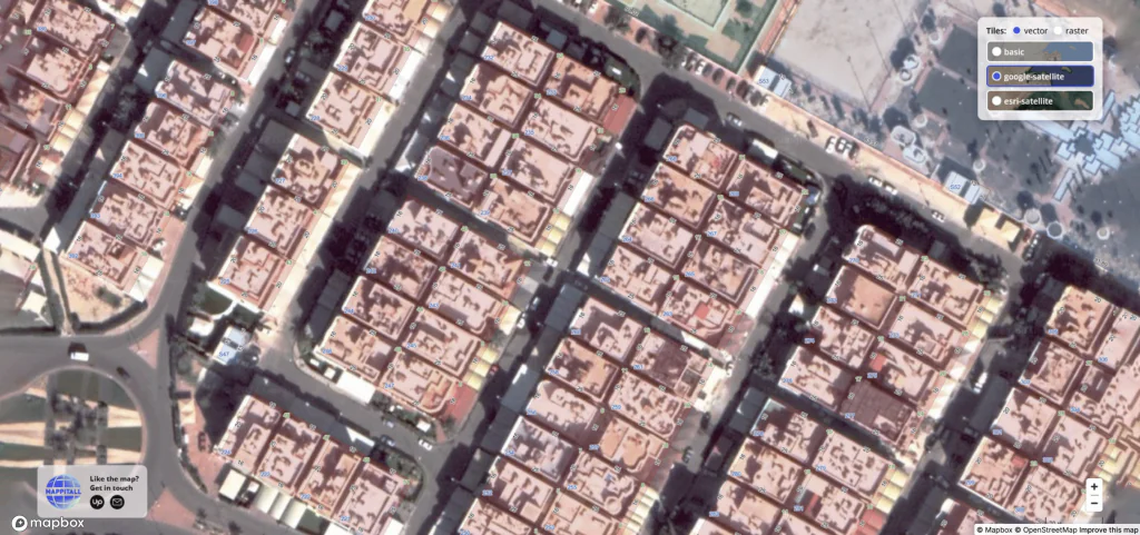 google sattelite kuwait mapping