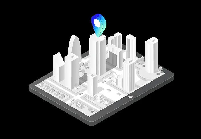 commercial real estate map