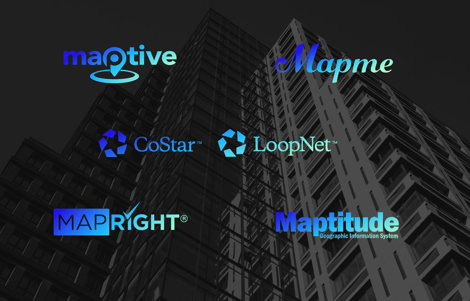 commercial real estate map